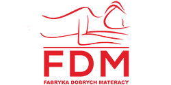 Logo FDM — Fabryka Dobrych Materacy